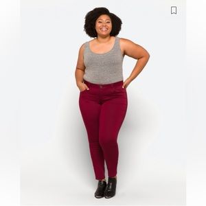Democracy: Natalie Ab Solution Straight Leg Colored Jean